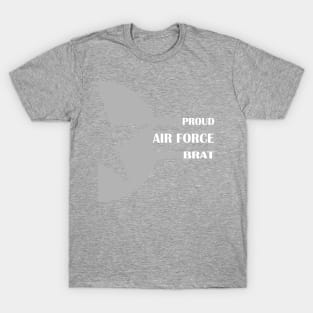 Proud Air Force Brat Roundel Star T-Shirt